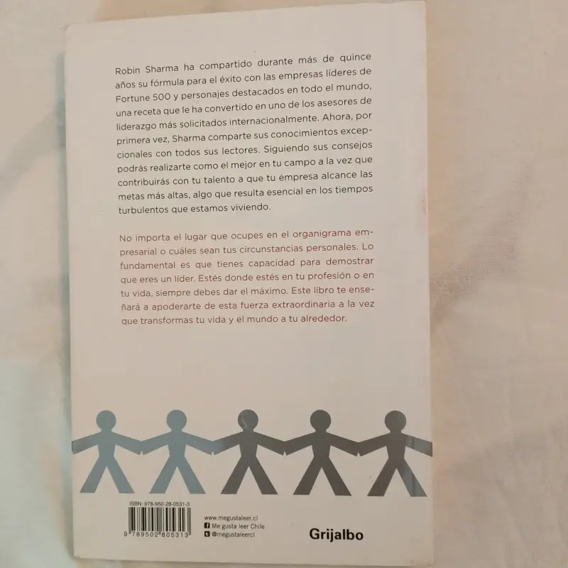 Libro 'El Líder Que No Tenía Cargo' de Robin Sharma - 2