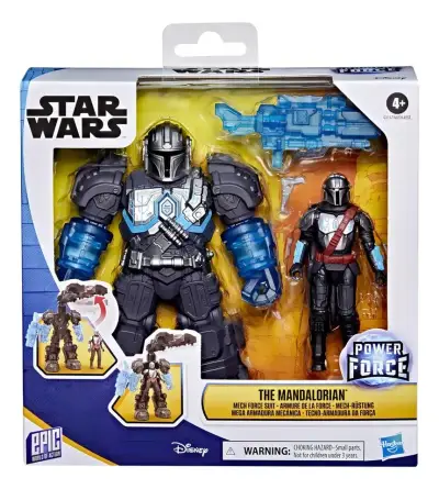 Figura de acción Mandalorian con armadura y accesorios - miniatura 2