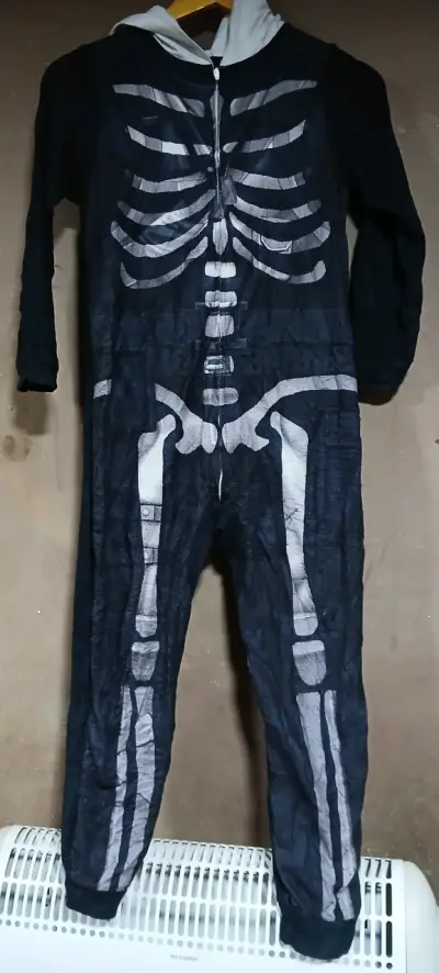 Disfraz de esqueleto Fortnite talla 10-12 años - miniatura 1