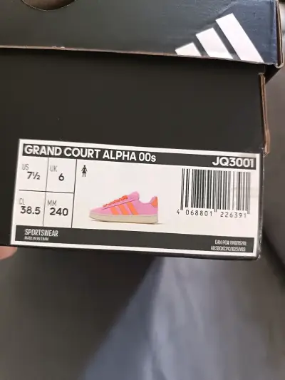 Zapatillas Adidas rosas con detalles naranjas - miniatura 6