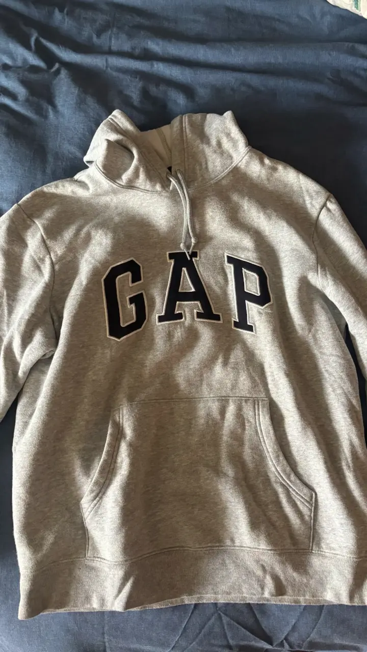 Polerón con capucha gris GAP para hombre - 1