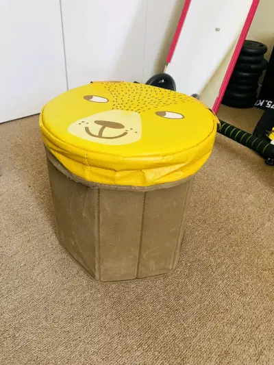 Cubo de almacenamiento infantil con diseño de león - miniatura 5