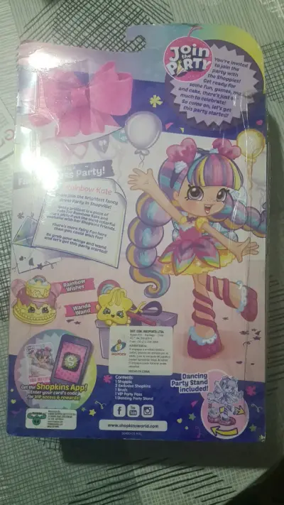 Muñeca Shopkins Shoppies Rainbow Kate con accesorios - miniatura 2