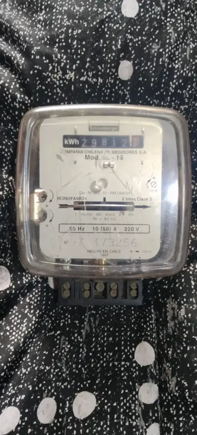 Medidor de electricidad monofásico KWH - miniatura 2