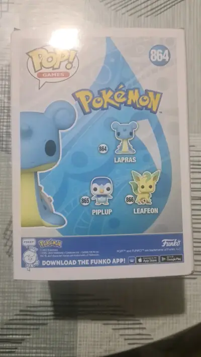 Figura Funko Pop Lapras Pokémon - miniatura 2