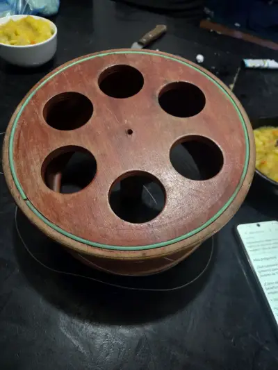 Carrete de madera para elevar volantin - miniatura 4