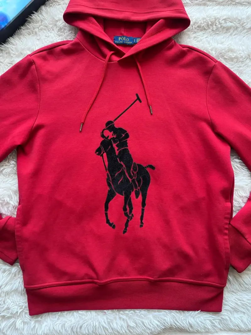 Polerón con Capucha Rojo Polo Ralph Lauren - 2