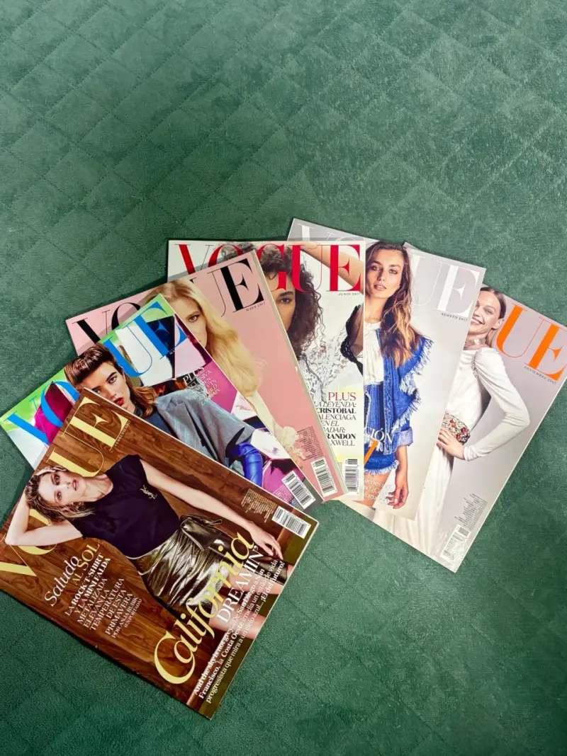 Colección de revistas Vogue edición especial