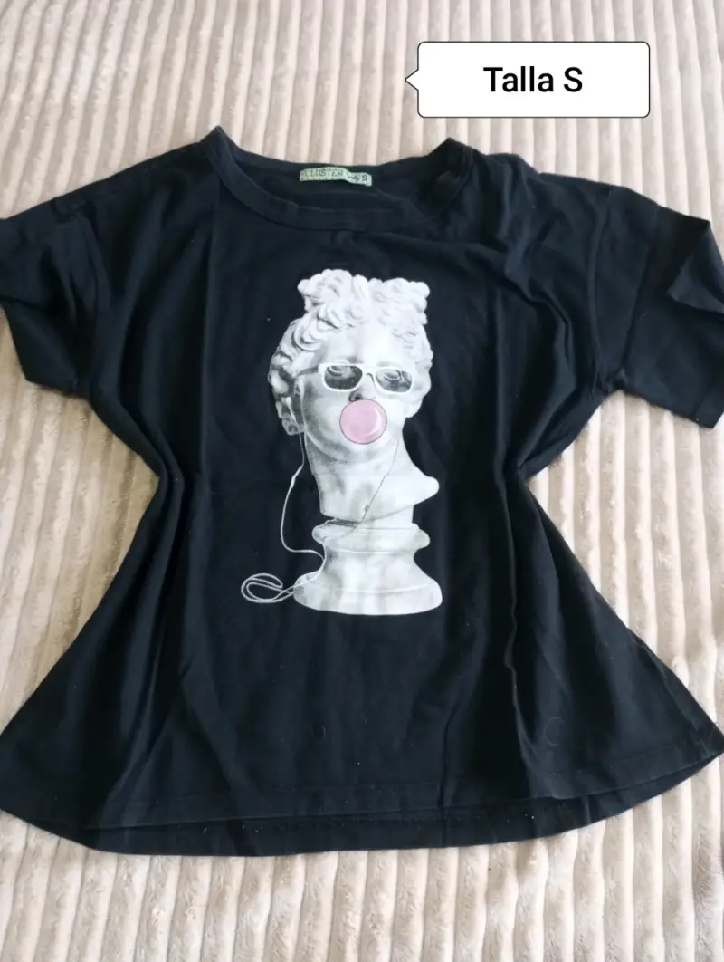 Lote de Poleras y Blusas Talla S y M - 2