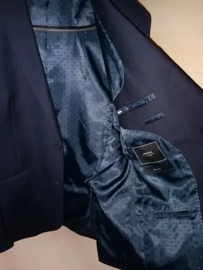 Blazer azul marino Arrow para hombre - miniatura 1