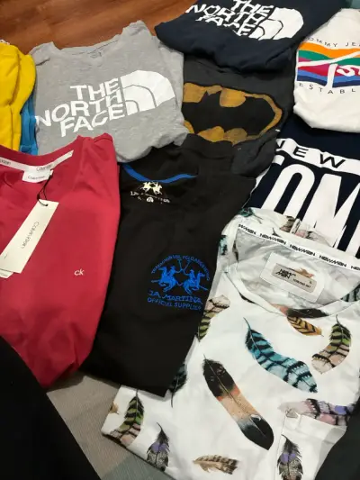 Lote 14 poleras de marcas variadas para hombre - miniatura 4
