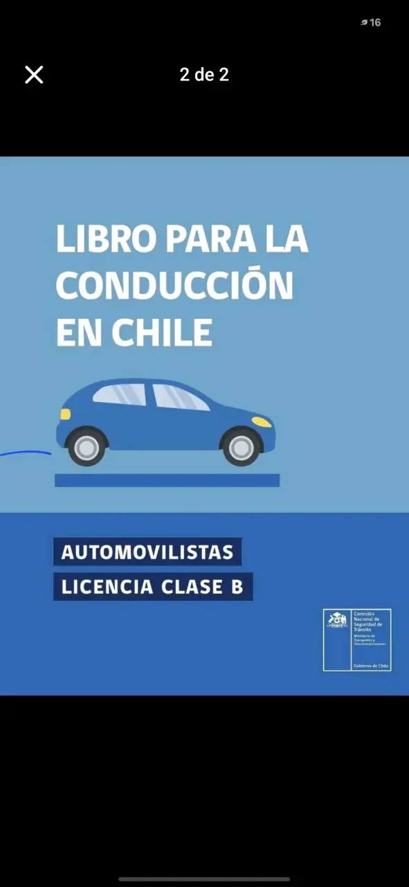 Clases Asincrónicas para Licencia Clase B en Chile - 2