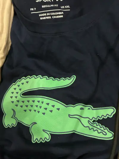 Lote 5 poleras XXL de marcas variadas - miniatura 4