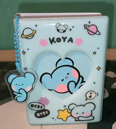 Cuaderno para Photocards de BT21 versión Koya - miniatura 1