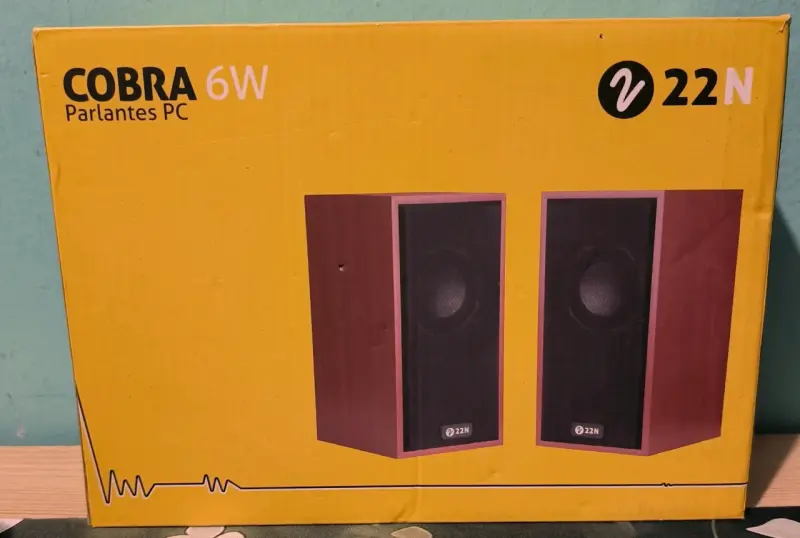 Parlantes PC Cobra 6W USB - 2