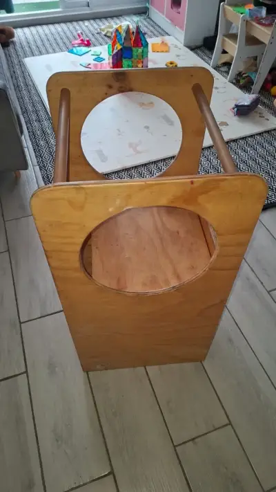 Torre de aprendizaje de madera para niños - miniatura 4