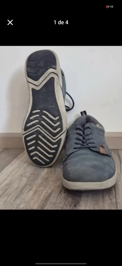 Zapatos casuales de  color azul - miniatura 1