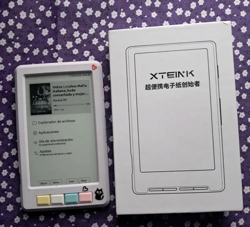 Lector de libros electrónicos Xteink compacto - 2