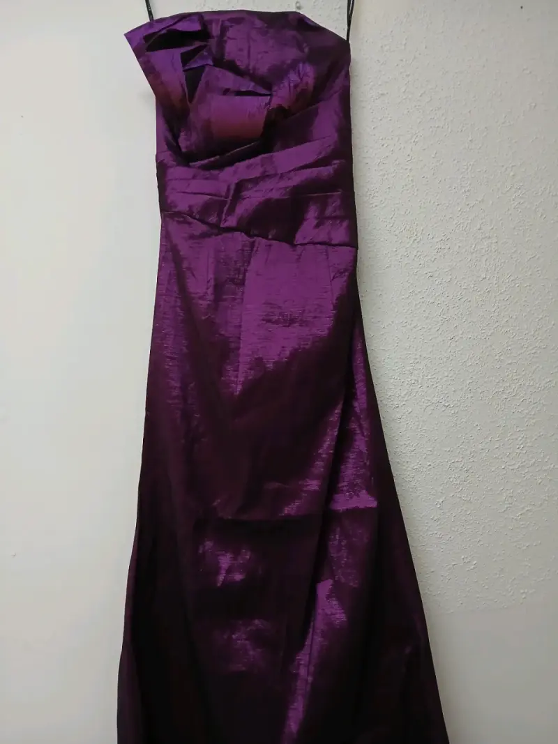 Vestido de fiesta morado Jessica McClintock - 1