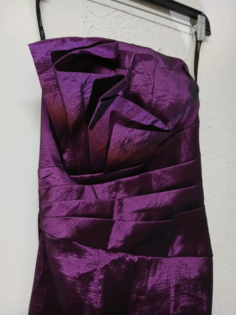 Vestido de fiesta morado Jessica McClintock - 2