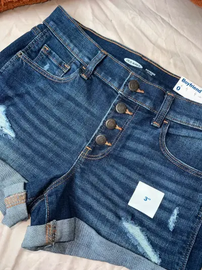 Shorts de mezclilla Old Navy Boyfriend - miniatura 1