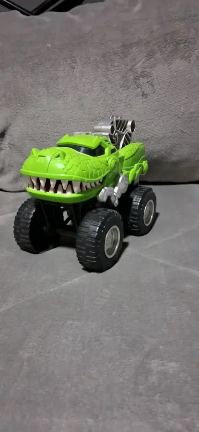 Camión Monstruo Verde Juguete Infantil - miniatura 1