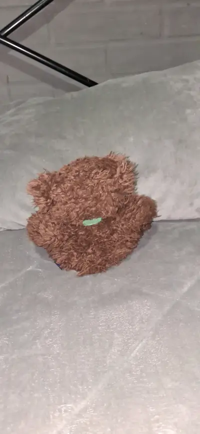 Osito de Peluche Marrón con Lazo Verde - miniatura 2