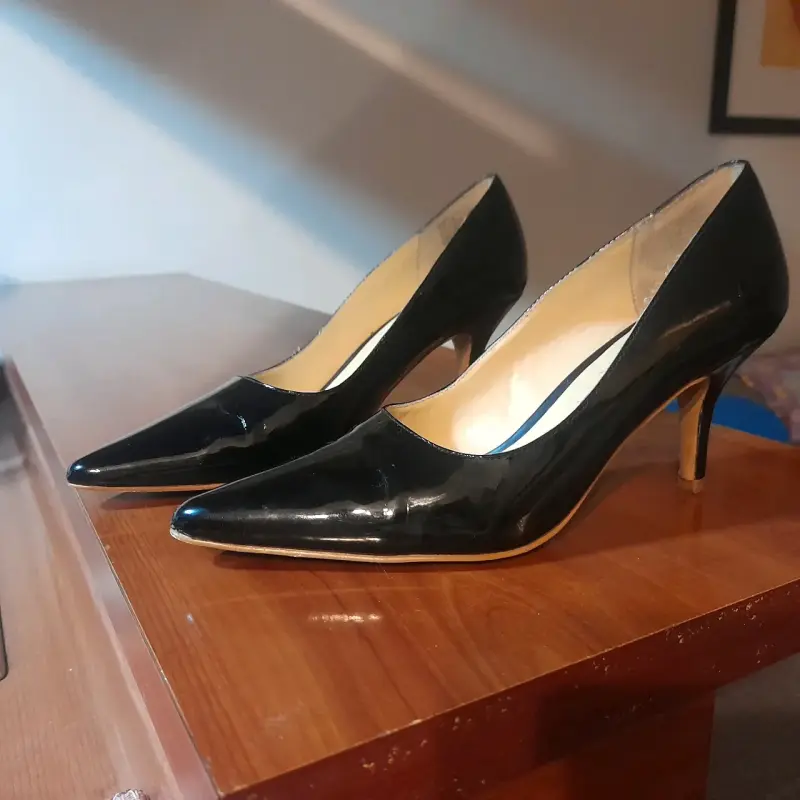 Zapatos de Tacón Negro Hush Puppies Modelo City - 4
