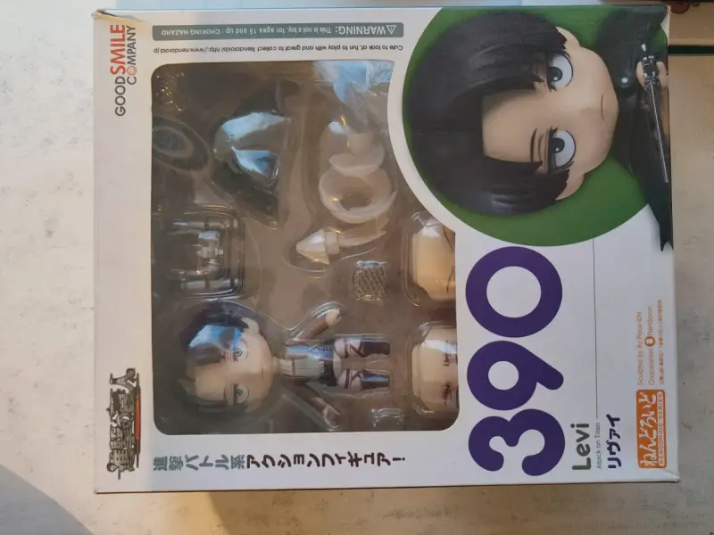 Figura Nendoroid Levi de Attack on Titan - 3