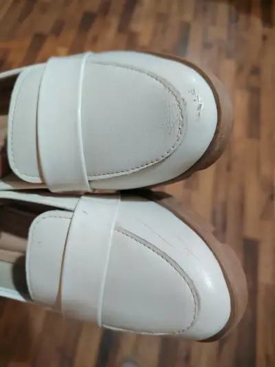 Zapatos de tacón grueso beige Beira Rio - miniatura 5