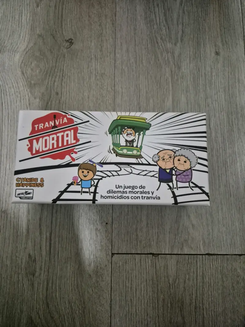 Juego de mesa Tranvía Mortal Cyanide & Happiness