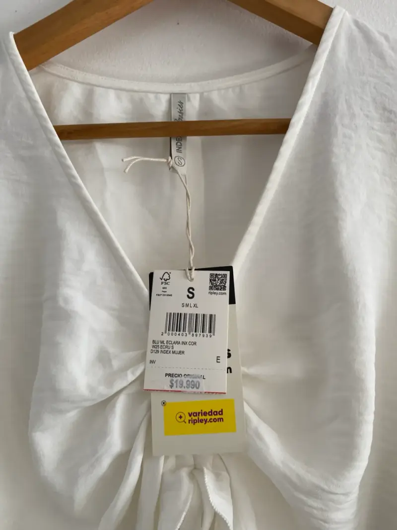 Blusa Index S nueva con etiqueta - 3