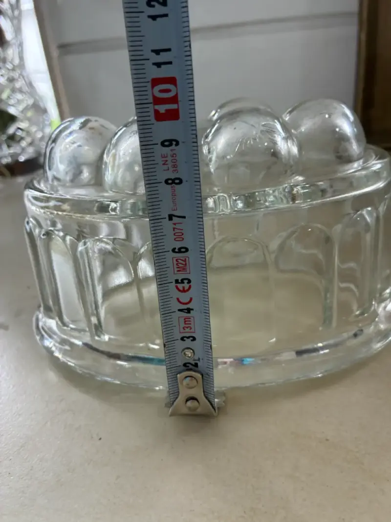 Molde de vidrio para gelatina o dulce de membrillo - 3