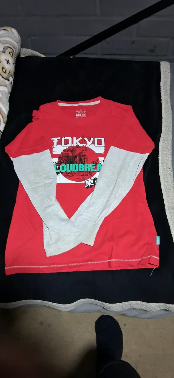 Poleras manga larga Cloud Break para niños - 2