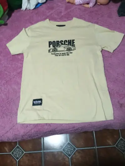Polera beige Porsche 911 GT3 RS para hombre - miniatura 1