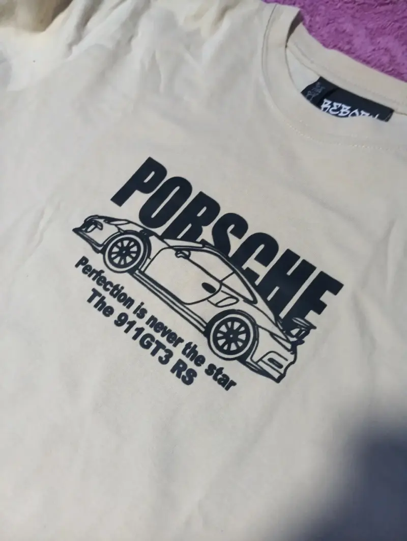 Polera beige Porsche 911 GT3 RS para hombre - 2