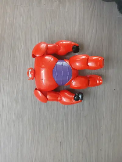 Figura de acción robot rojo para niños Baymax 6 - miniatura 2