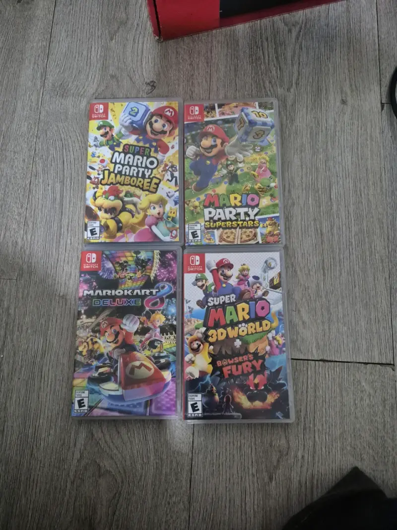Colección de Juegos Nintendo Switch Super Mario