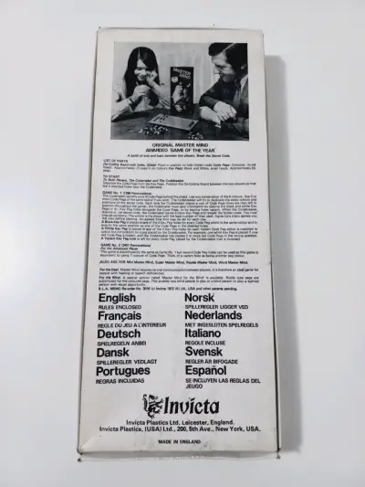 Juego de Mesa Mastermind Vintage - miniatura 4