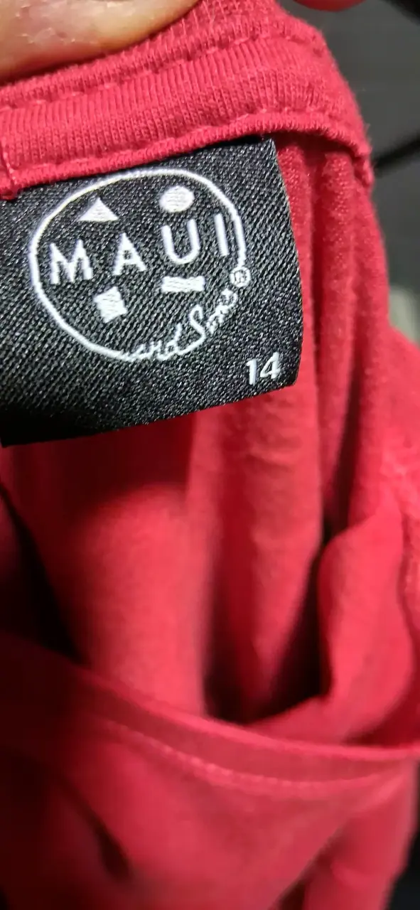 Polera Maui and Sons azul y roja - 6