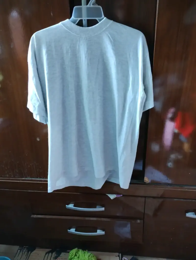 Polera gris talla XXL para hombre - 1