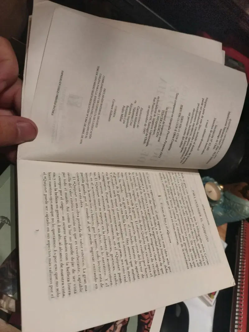 Libro Don Quijote de la Mancha Tomo I Miguel de Cervantes - 4
