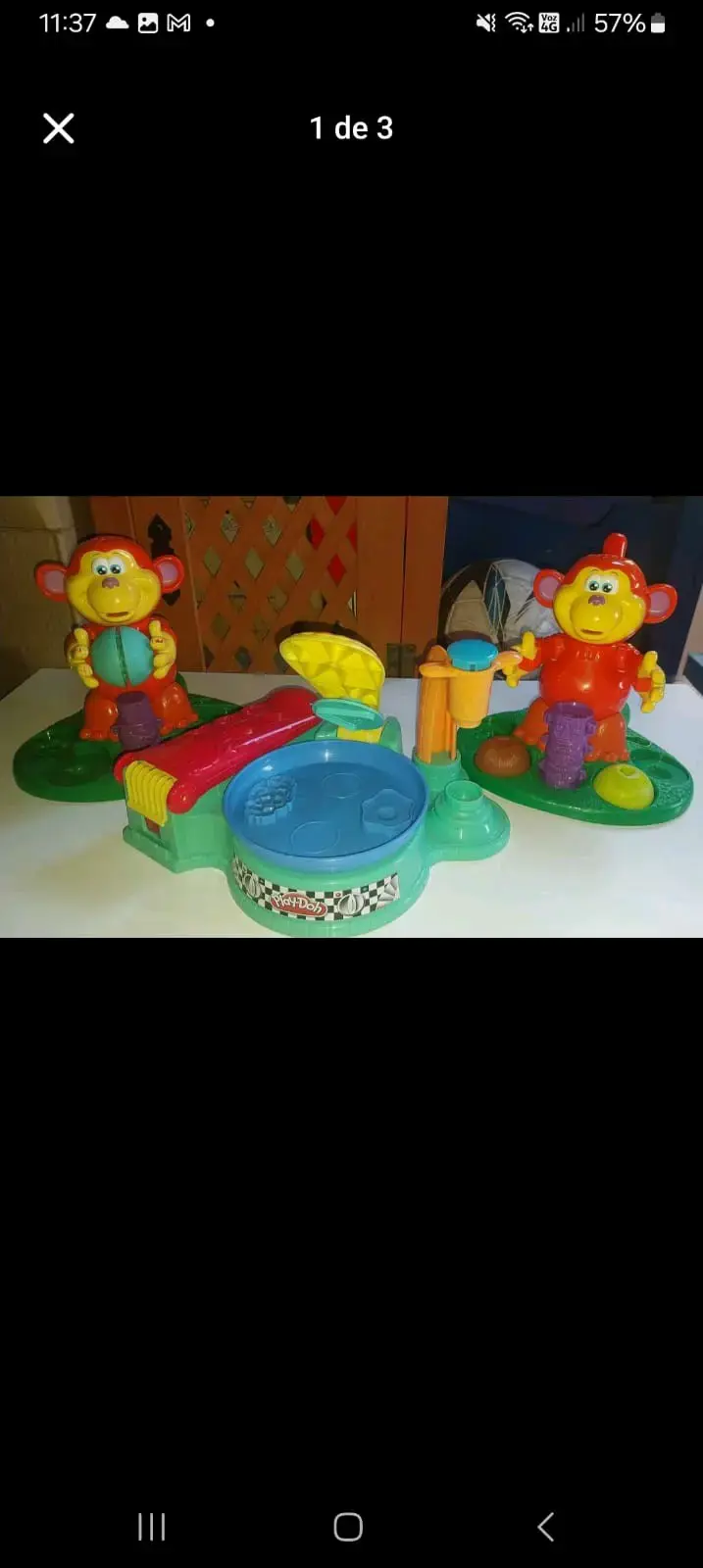 Set de Juego Play-Doh con Monos y Accesorios
