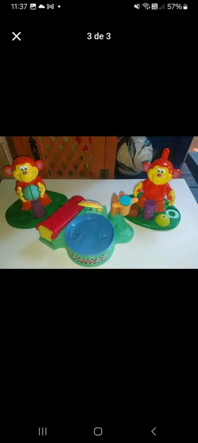 Set de Juego Play-Doh con Monos y Accesorios - miniatura 2