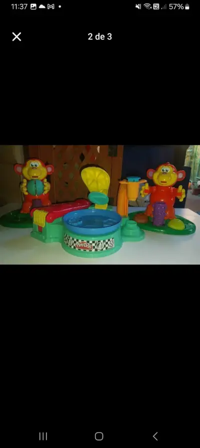 Set de Juego Play-Doh con Monos y Accesorios - miniatura 3