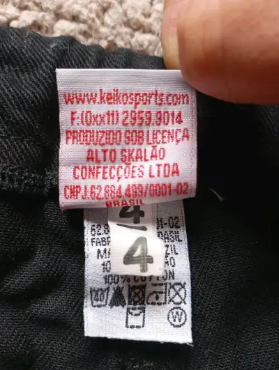 Kimono de Jiu Jitsu Keiko Negro semi nuevo - miniatura 5