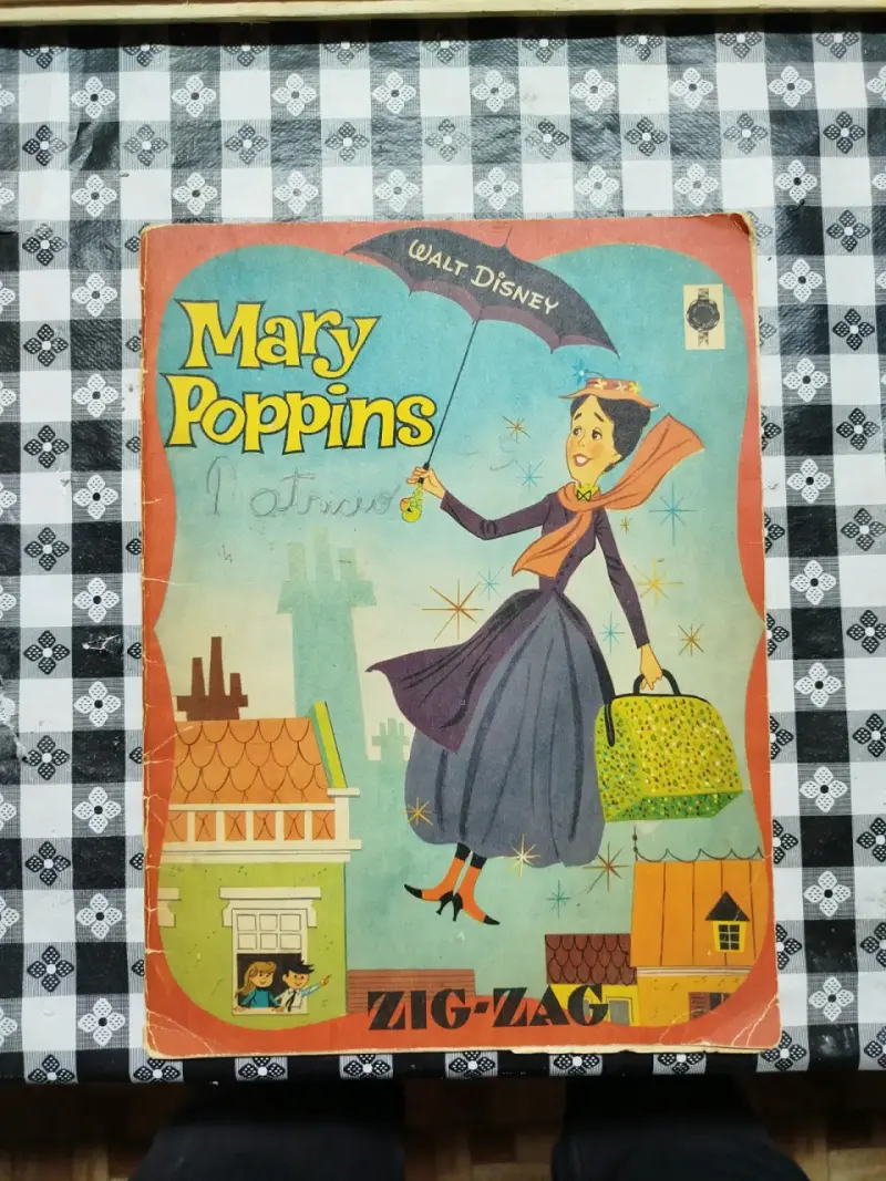 Revista Billiken y Libro Mary Poppins Vintage - 2