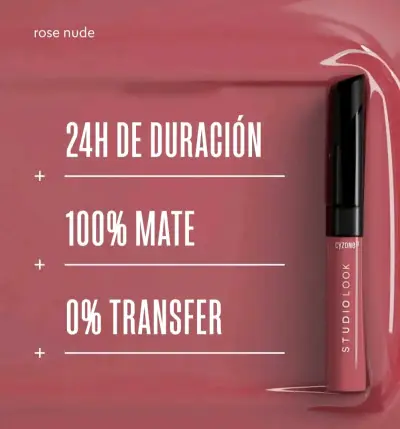 Set 4 Labiales Líquidos Mate Cyzone Studio Look - miniatura 1