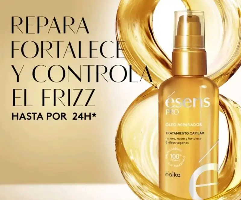 Óleo Reparador Capilar Esika Pro 60 ml - 3