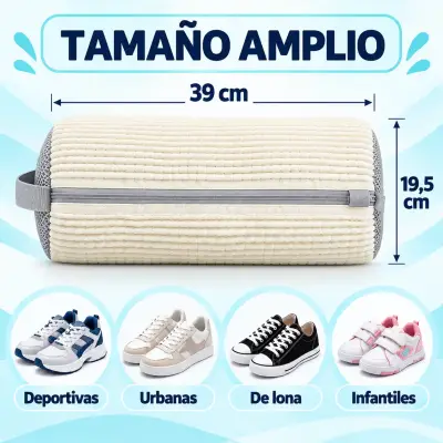 Bolsa de lavado para zapatillas con microfibra - miniatura 2